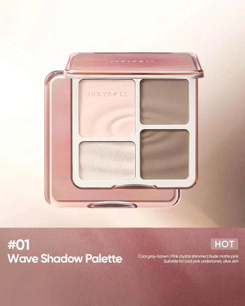 JUDYDOLL 2-In-1 Highlighter & Contour Palette - Image 4