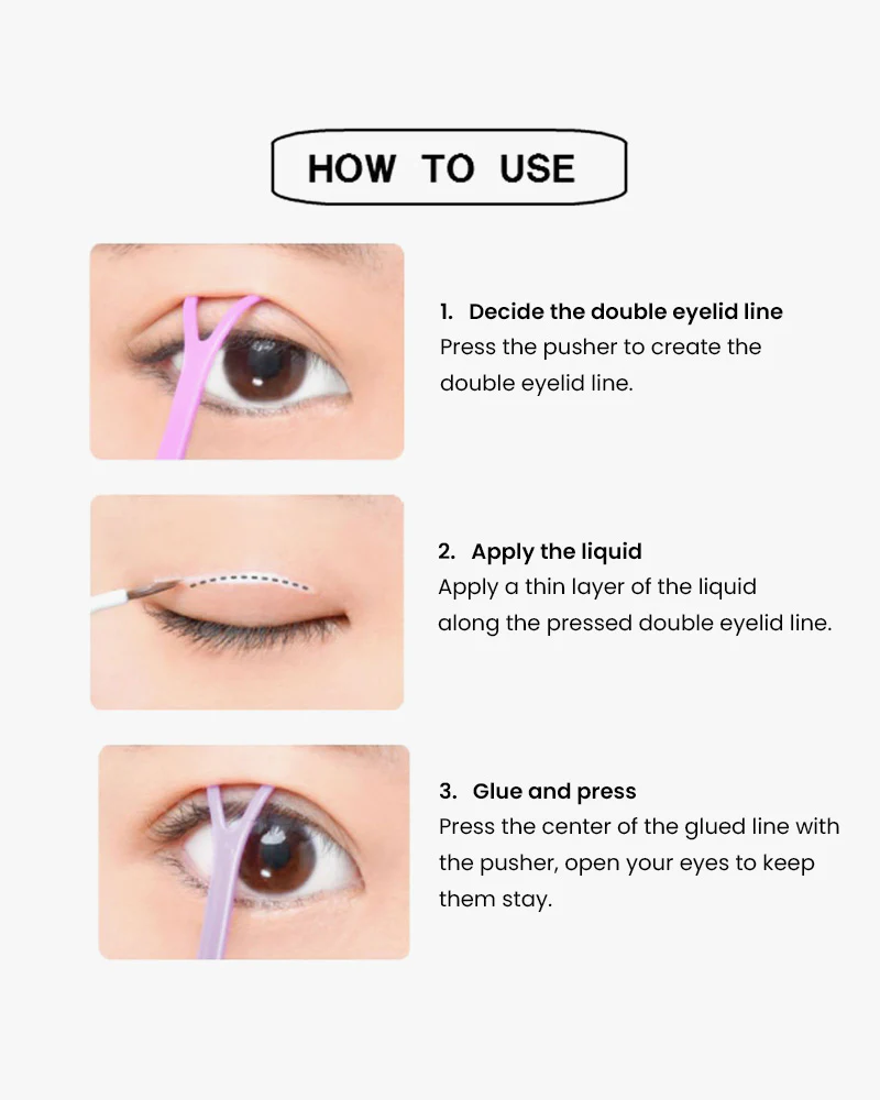 KOJI Eye Talk Double Eyelid Glue Super Water Proof - Image 3