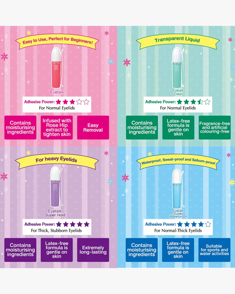 KOJI Eye Talk Double Eyelid Glue Super Water Proof - Image 4