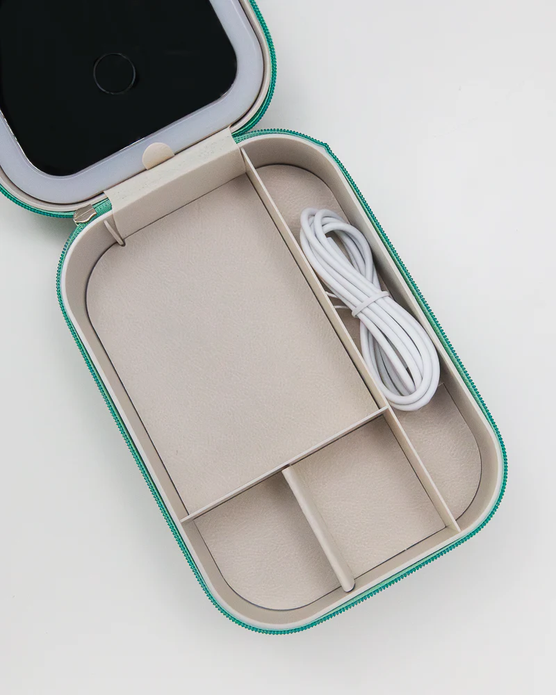 LED Mirror Makeup Foldable Box - Image 7