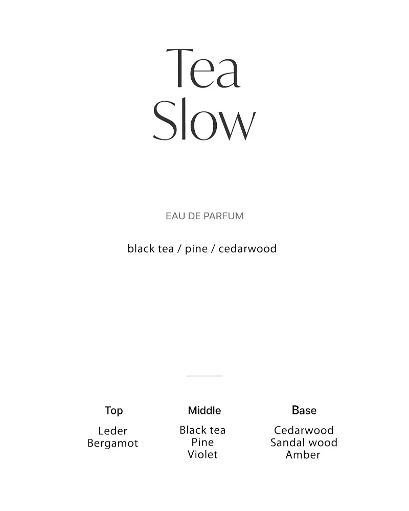 LIBER Eau De Parfum #Tea Slow - Image 5
