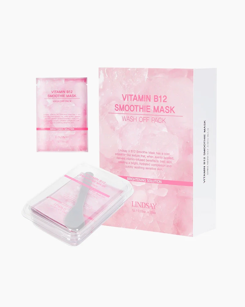 LINDSAY Vitamin B12 Smoothie Mask Wash Off Pack - Image 2