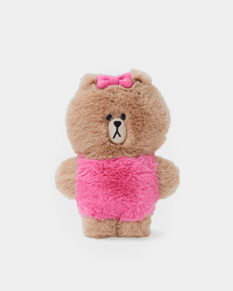 LINE FRIENDS© CHOCO Flat Fur Mini Pouch