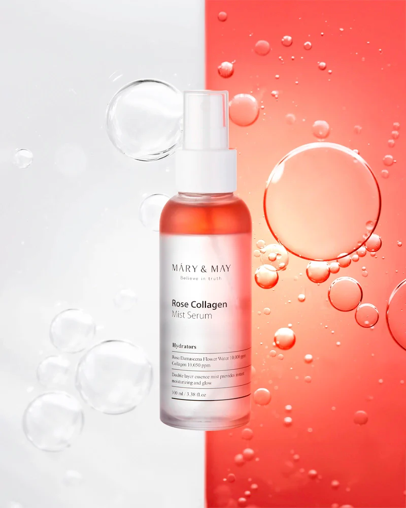 MARY & MAY Rose Collagen Mist Serum - Image 2