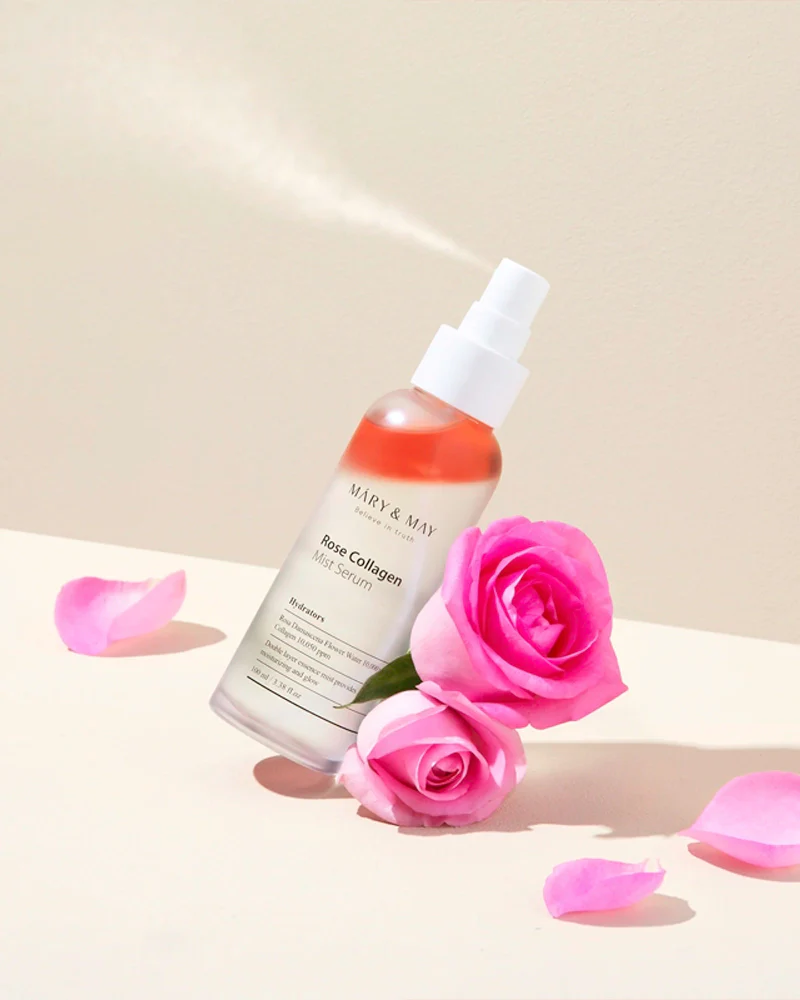 MARY & MAY Rose Collagen Mist Serum - Image 3