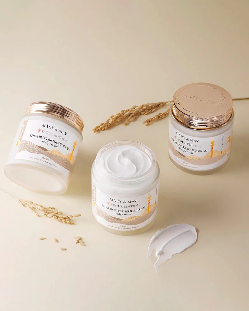 MARY & MAY Shea Butter & Rice Bran Body Cream - Image 2