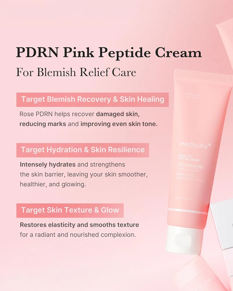 medicube PDRN Pink Hyaluronic Moisturizing Cream - Image 5