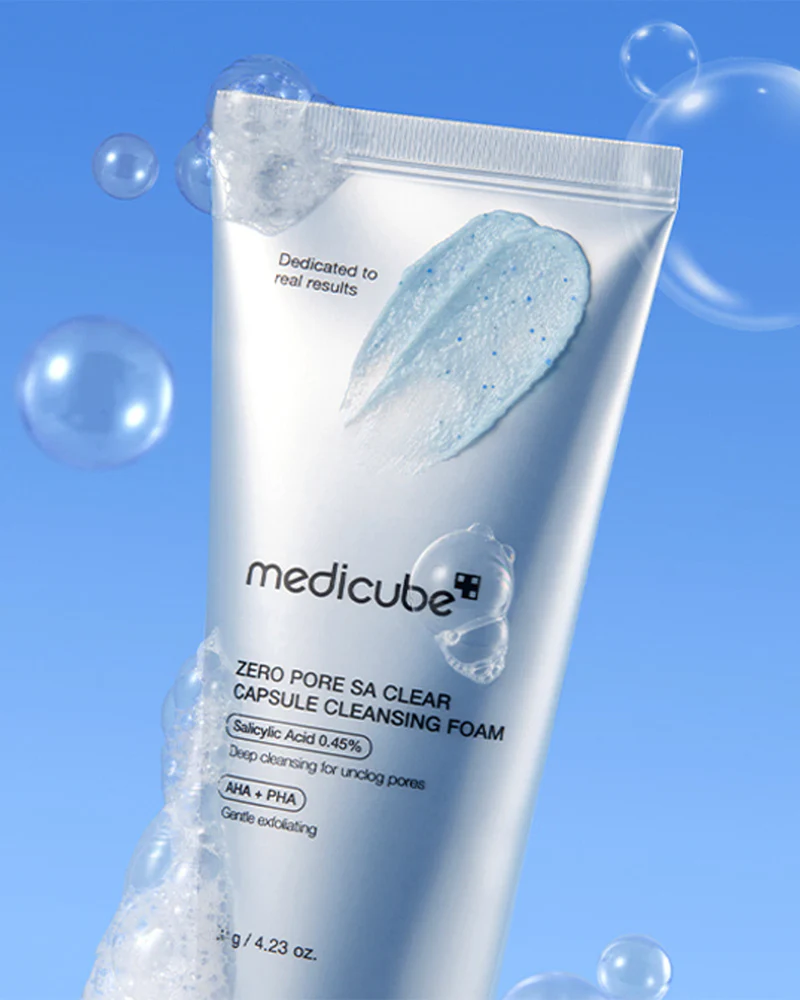 medicube Zero Pore Clearing Capsule Cleansing Foam - Image 3