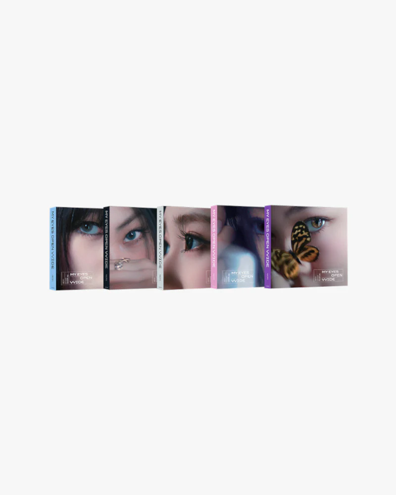 MEOVV - 1st EP ALBUM 'MY EYES OPEN VVIDE' (MEOVV ver.) (5 Versions)