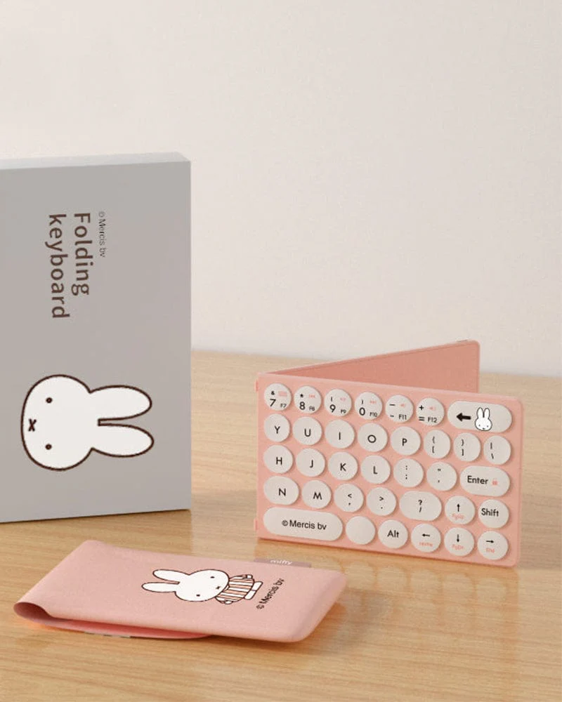 MIPOW x Miffy Bluetooth Folding Keyboard - Image 2