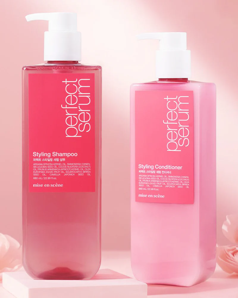 Mise en Scene Perfect Styling Serum Shampoo/Conditioner