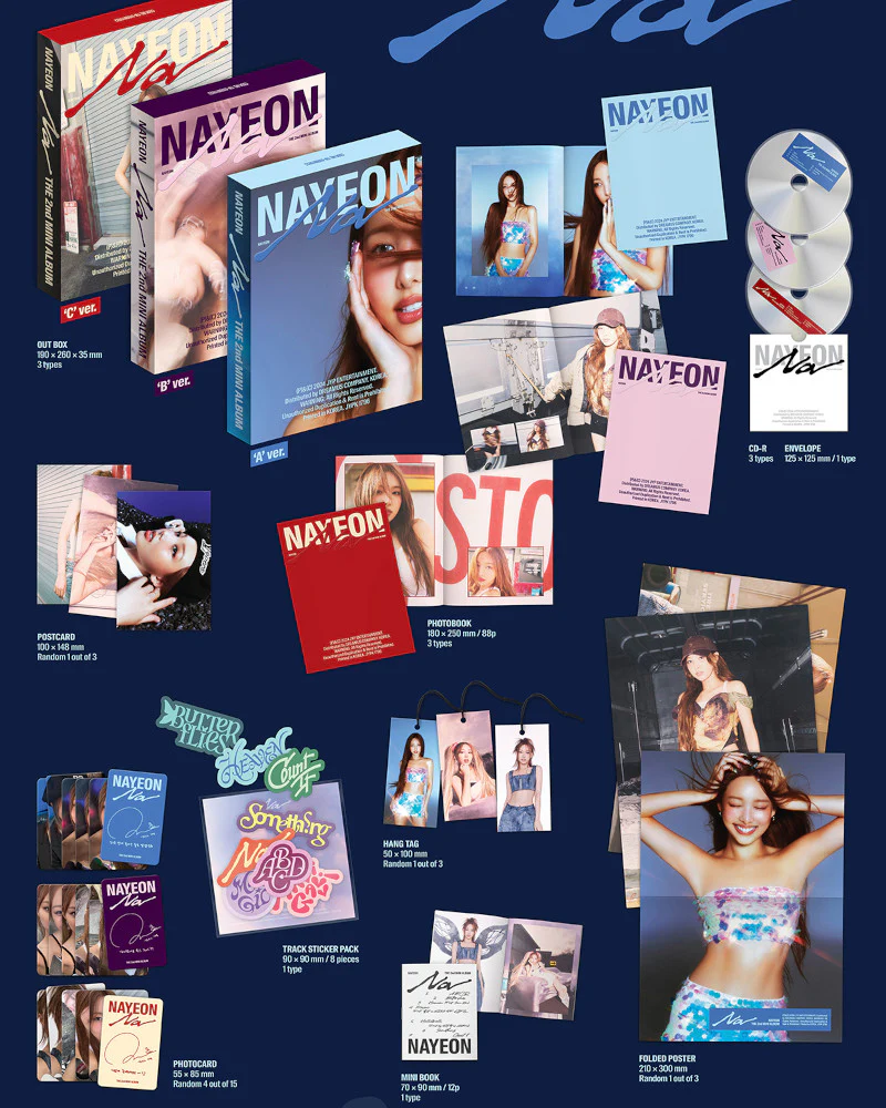 NAYEON (TWICE) - 2ND MINI ALBUM [NA] (3 Versions) - Image 2