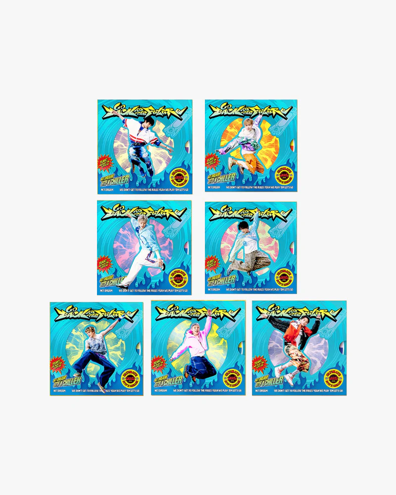 NCT DREAM [Go Back To The Future] (Digipack Ver.) (7 Versions)