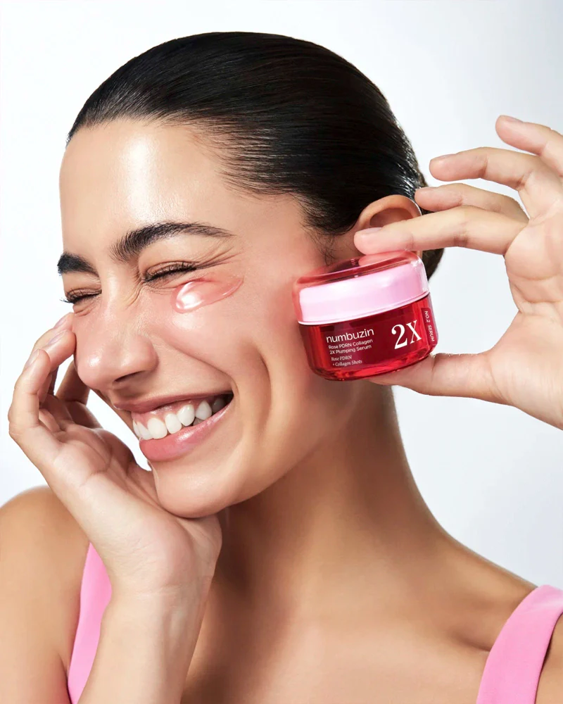 numbuzin No.2 Rose PDRN Collagen 2X Plumping Serum - Image 3
