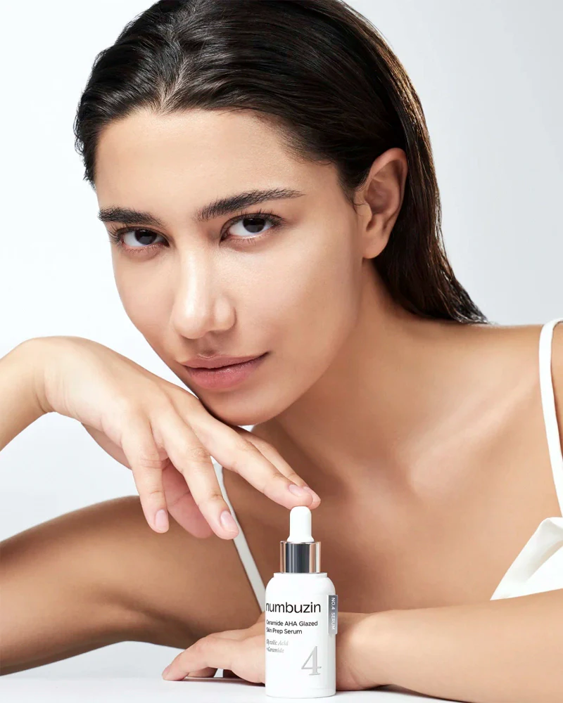numbuzin No.4 Ceramide AHA Glazed Skin Prep Serum - Image 3