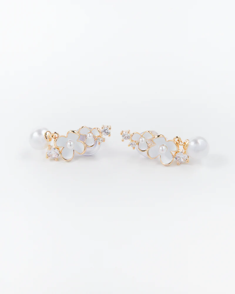 NYU NYU Moonlit Bloom Earrings - Image 2