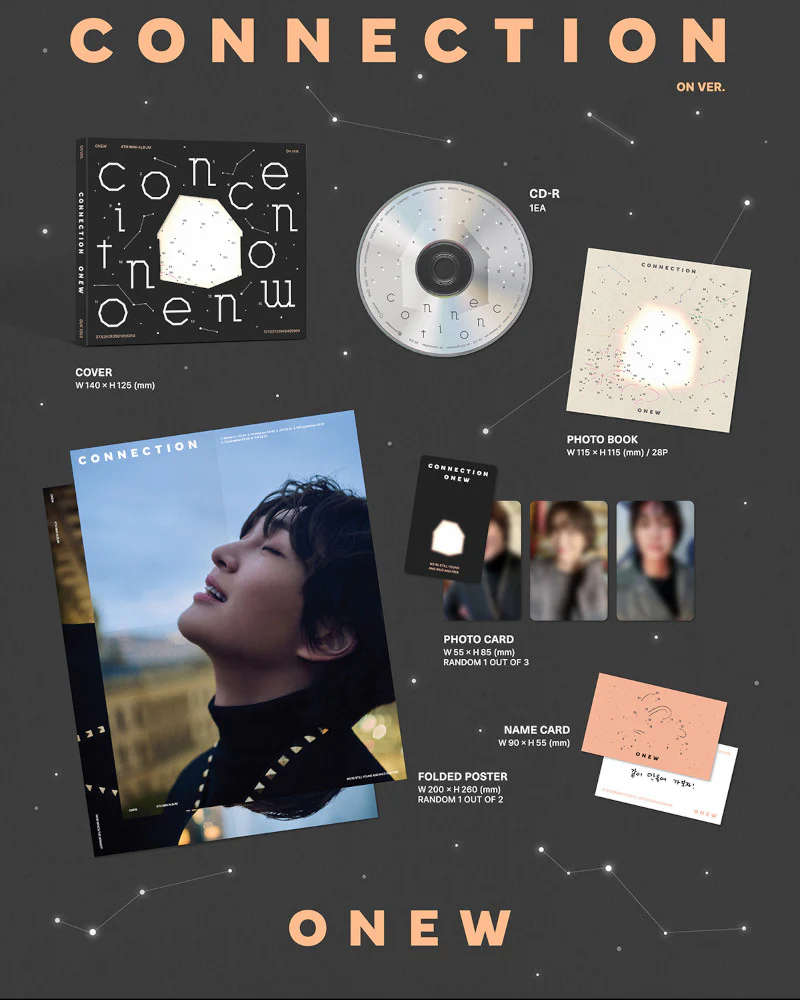 ONEW (SHINee) - 4TH MINI ALBUM [CONNECTION] (Digipack Ver.) (2 Versions) - Image 2