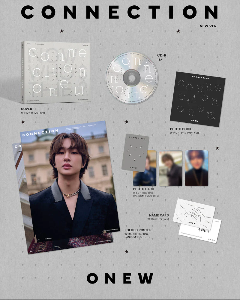 ONEW (SHINee) - 4TH MINI ALBUM [CONNECTION] (Digipack Ver.) (2 Versions) - Image 3