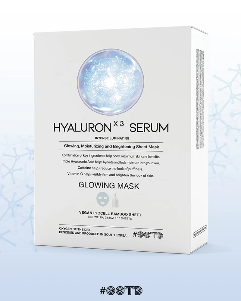 #OOTD Triple Hyaluron Acid Serum Glowing Mask - Image 2