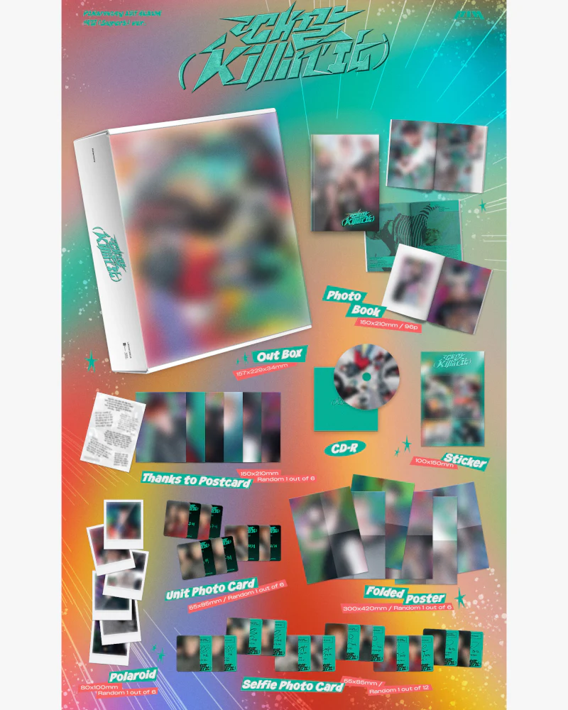 P1Harmony - 1ST ALBUM [때깔 (Killin' It) (2 Versions) - Image 2