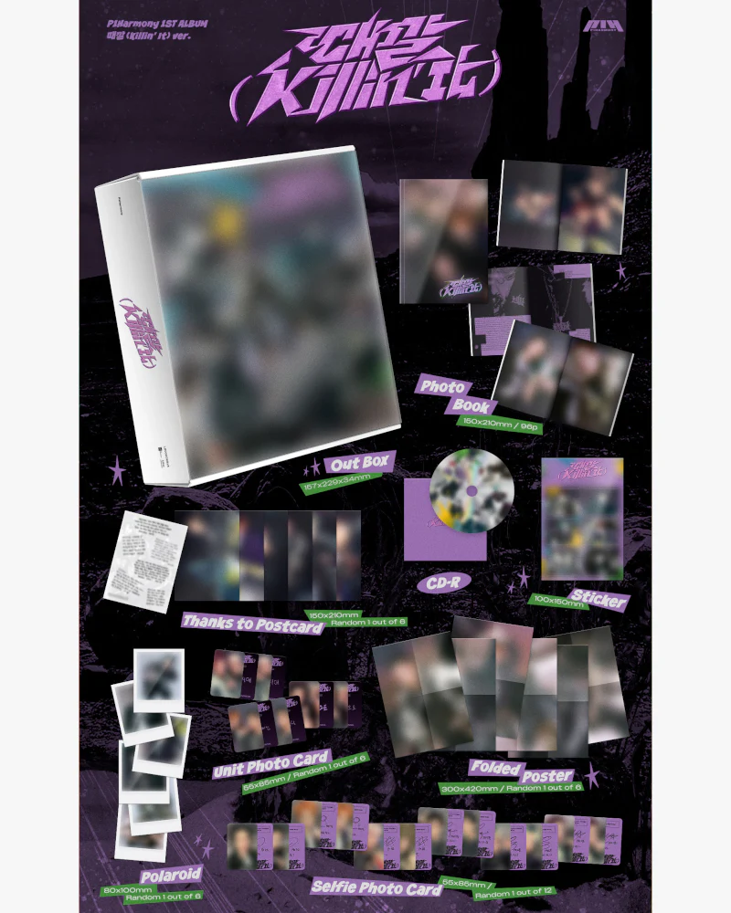 P1Harmony - 1ST ALBUM [때깔 (Killin' It) (2 Versions) - Image 3