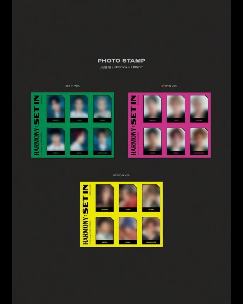 P1Harmony - HARMONY : SET IN (5TH Mini Album) (3 Versions) - Image 7