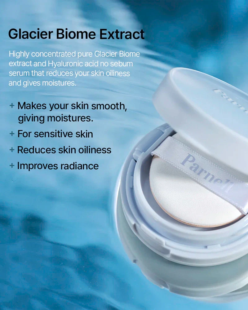 Parnell Glacial Biome Water No-Sebum Cushion - Image 6