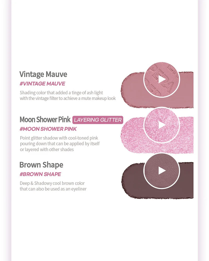 peripera All Take Mood Palette #Pink:terest - Image 7