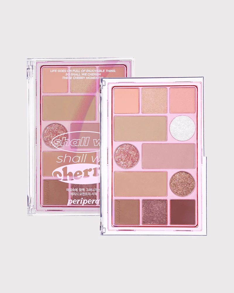 peripera All Take Mood Technique Palette #Shall We Cherry - Image 3