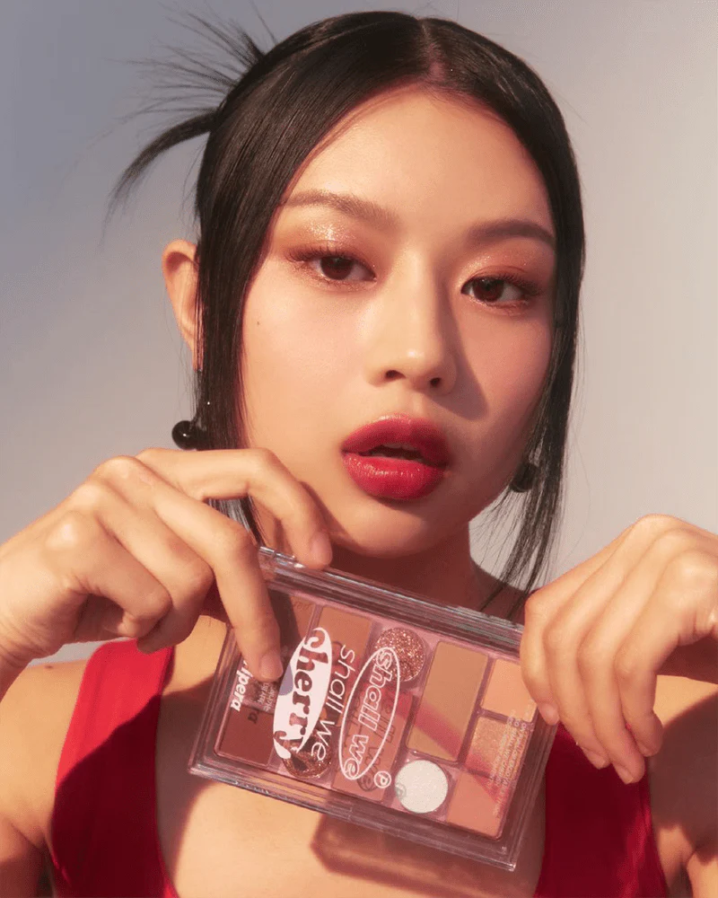 peripera All Take Mood Technique Palette #Shall We Cherry - Image 7