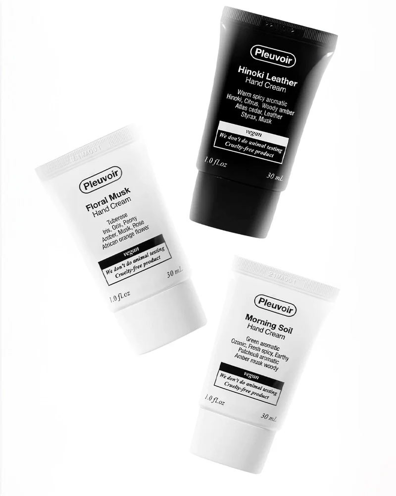 Pleuvoir Hand Cream #Hinoki Leather