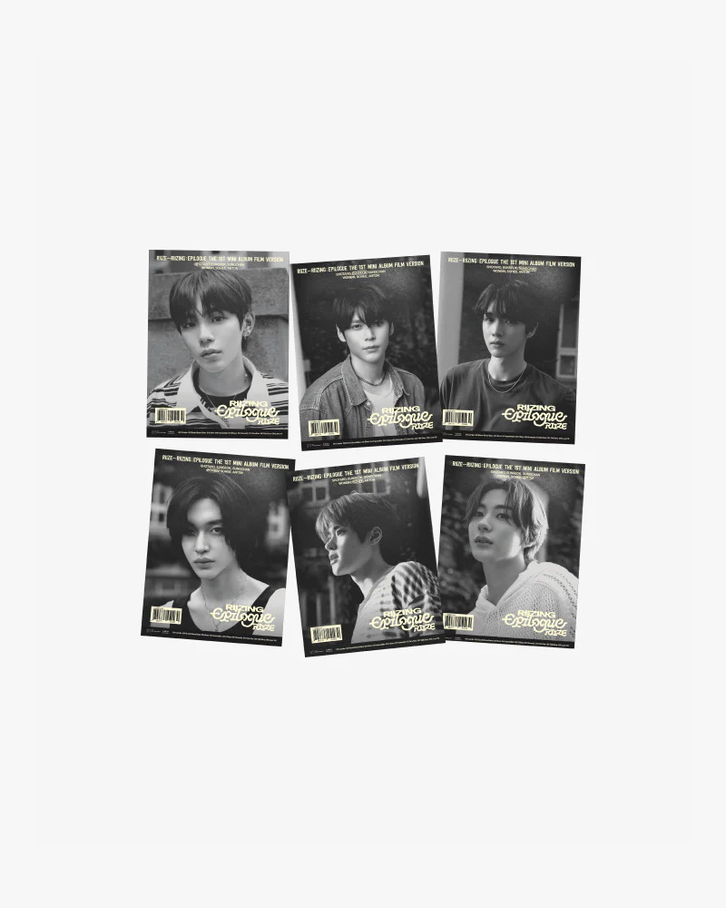 RIIZE - 1st Mini Album [RIIZING : Epilogue] (Film Ver.) (6 Versions)