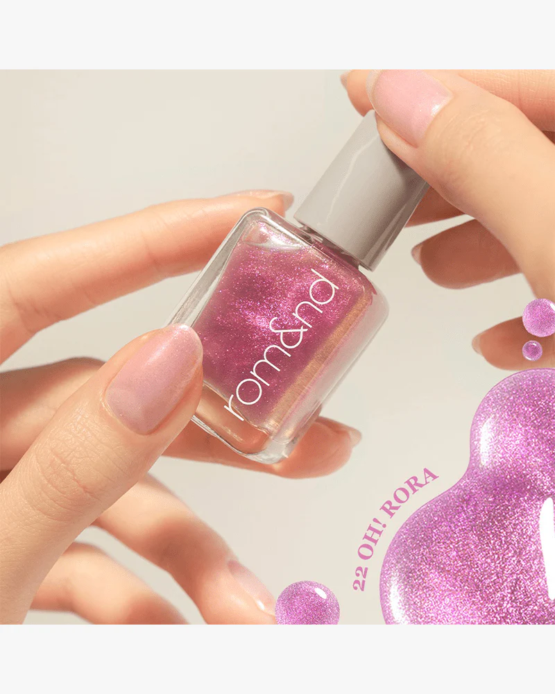 rom&nd Mood Pebble Nail: Muteral Nude - Image 10
