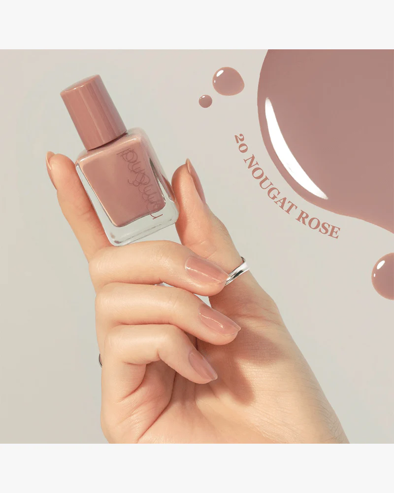 rom&nd Mood Pebble Nail: Muteral Nude - Image 6