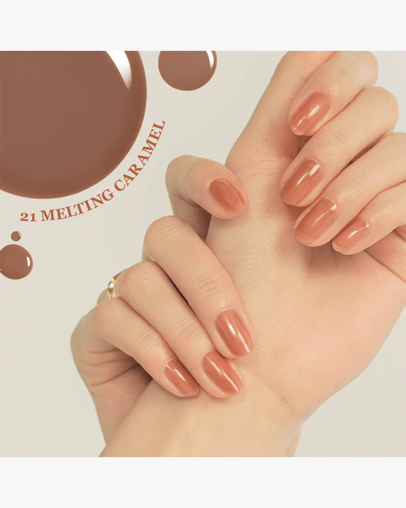 rom&nd Mood Pebble Nail: Muteral Nude - Image 8