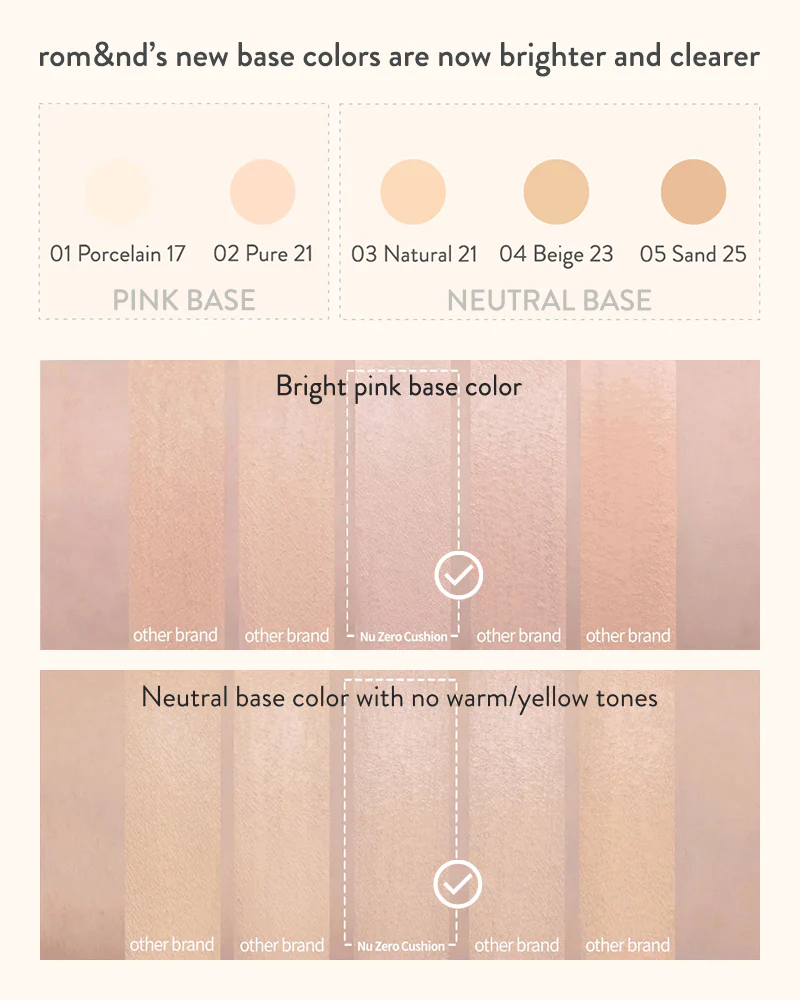 rom&nd Nu Zero Cushion Refill - Image 4