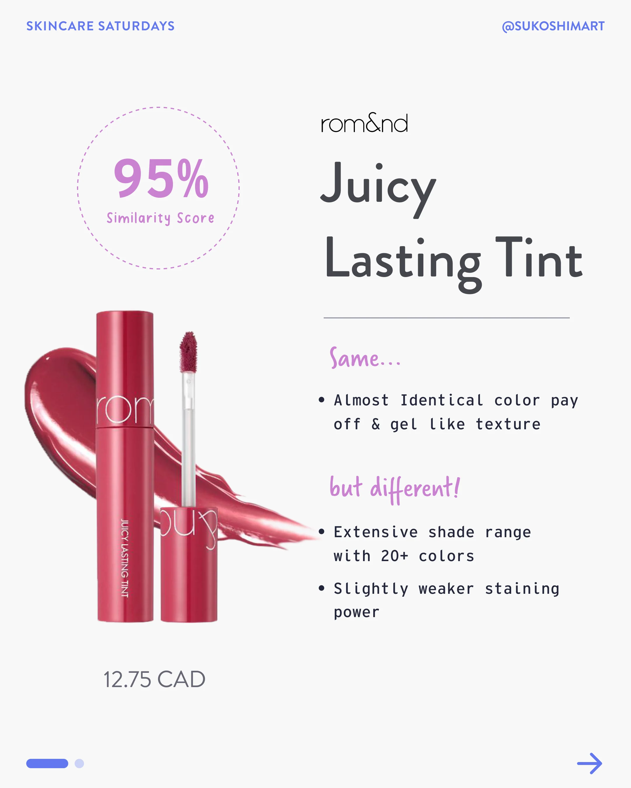 rom&nd Juicy Lasting Tint - Image 12