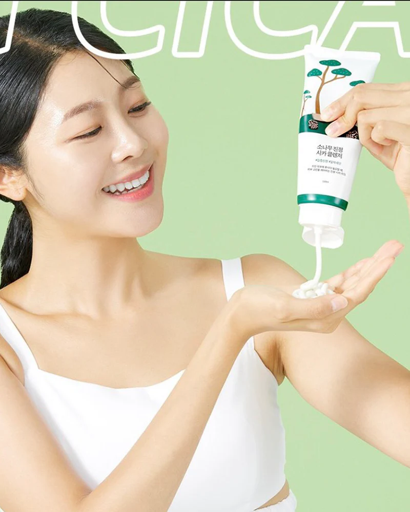 ROUND LAB Pine Calming Cica Cleanser - Image 3