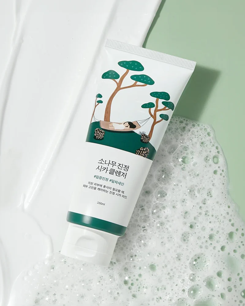 ROUND LAB Pine Calming Cica Cleanser - Image 4
