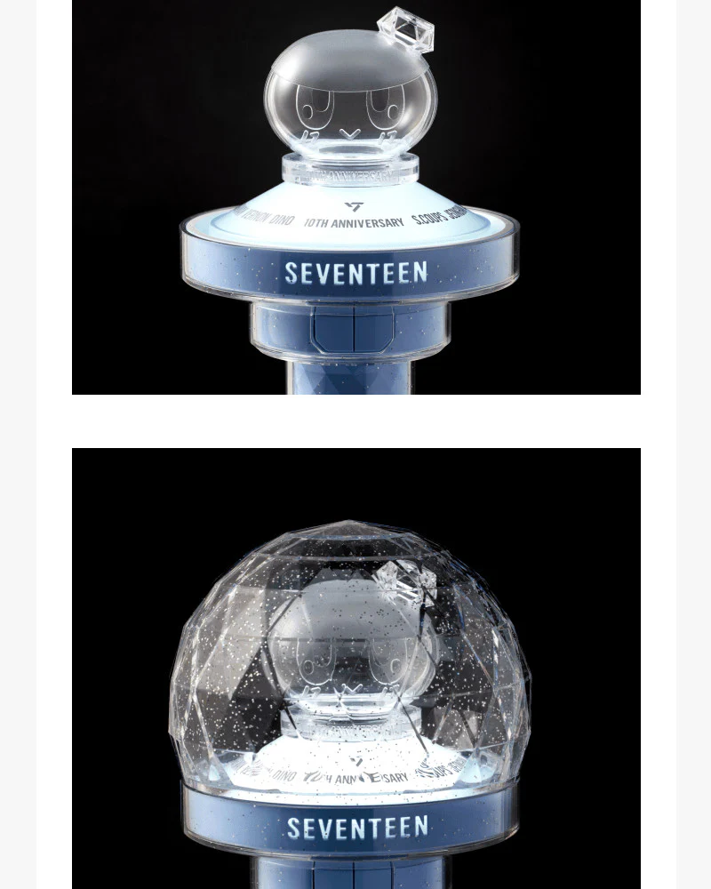 SEVENTEEN Official Bongbongee Lightstick Part Keyring - Image 2