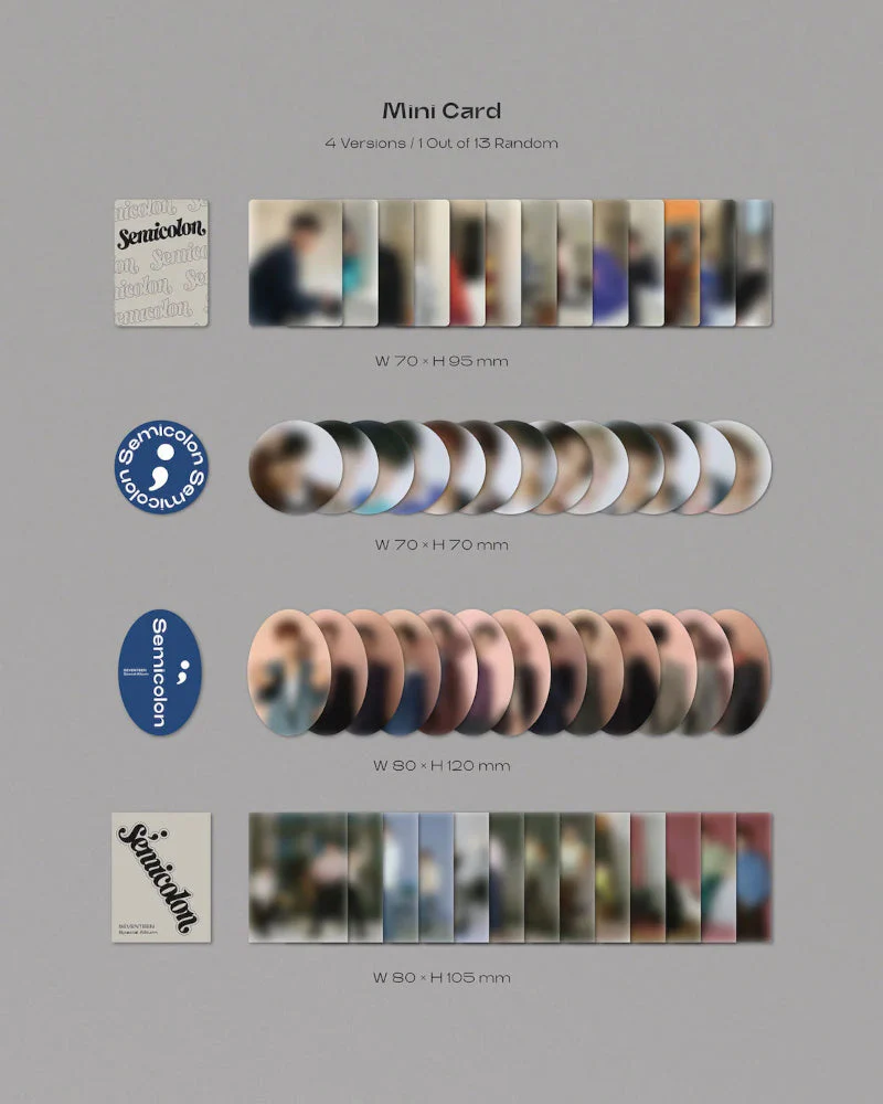 SEVENTEEN - [SEMICOLON] Special Album (Random Ver.) - Image 8