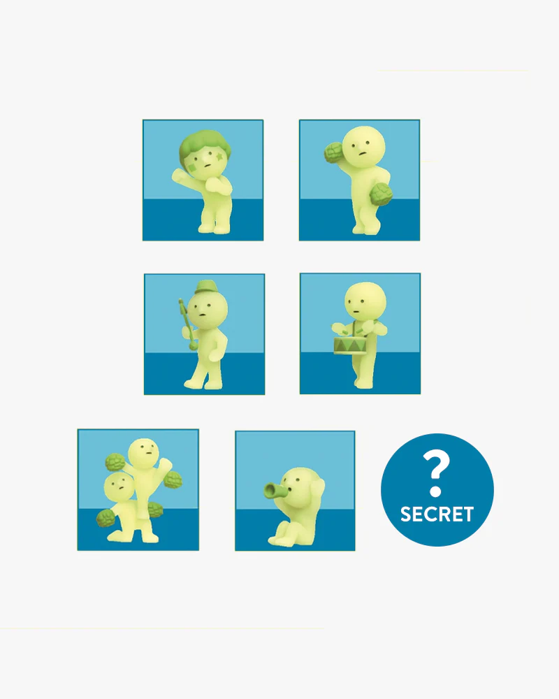 Smiski® Mini Figure Cheer: We Can Do It! Series Blind Box - Image 2