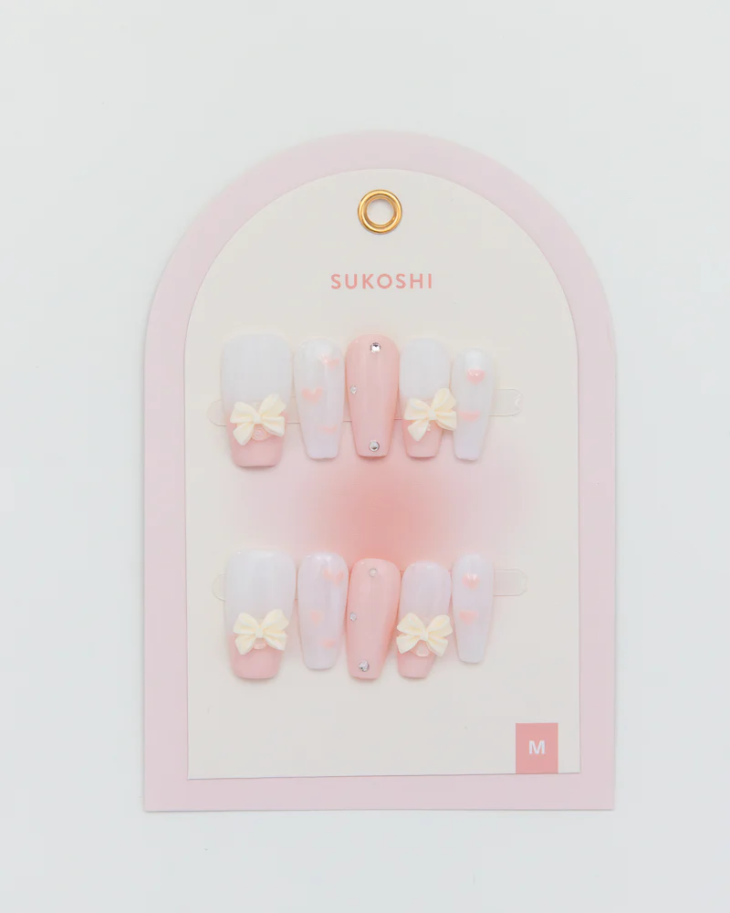 SUKOSHI Handmade Press-On Nails Ballet Princess - Image 2
