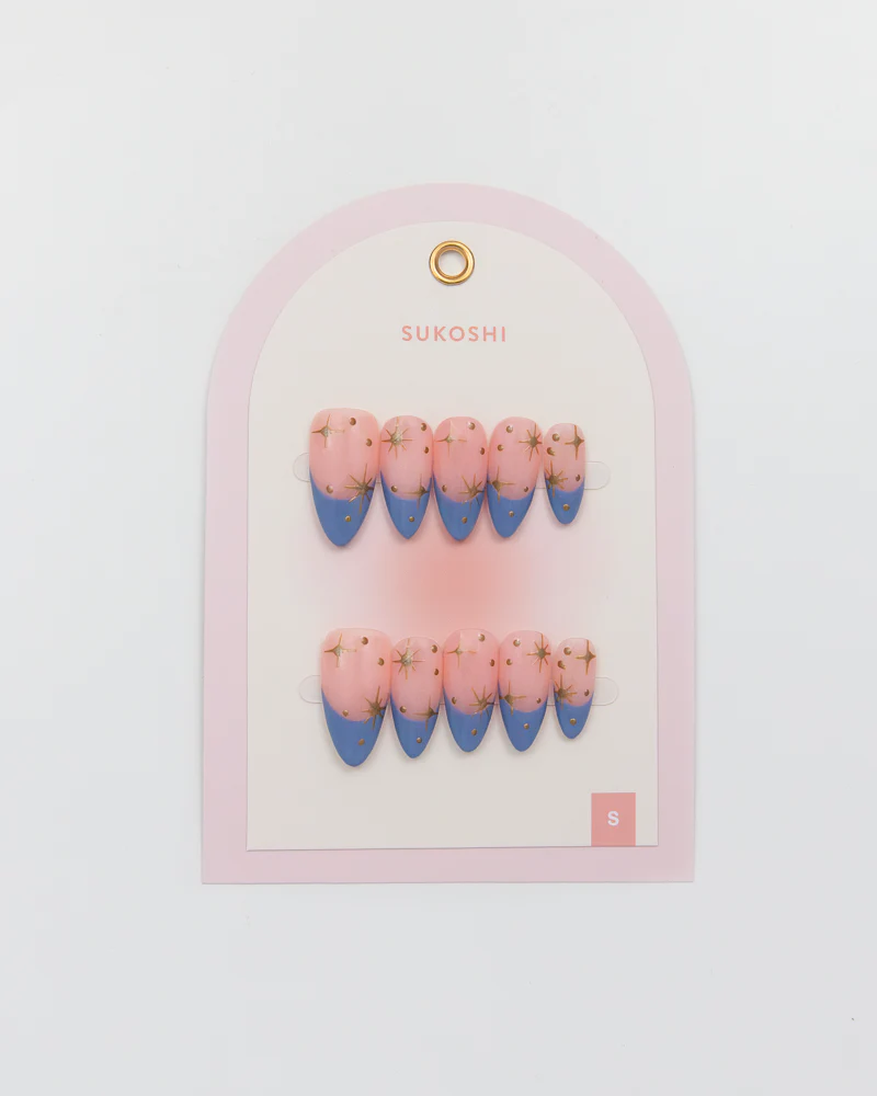 SUKOSHI Handmade Press-On Nails Northern Star - Image 2