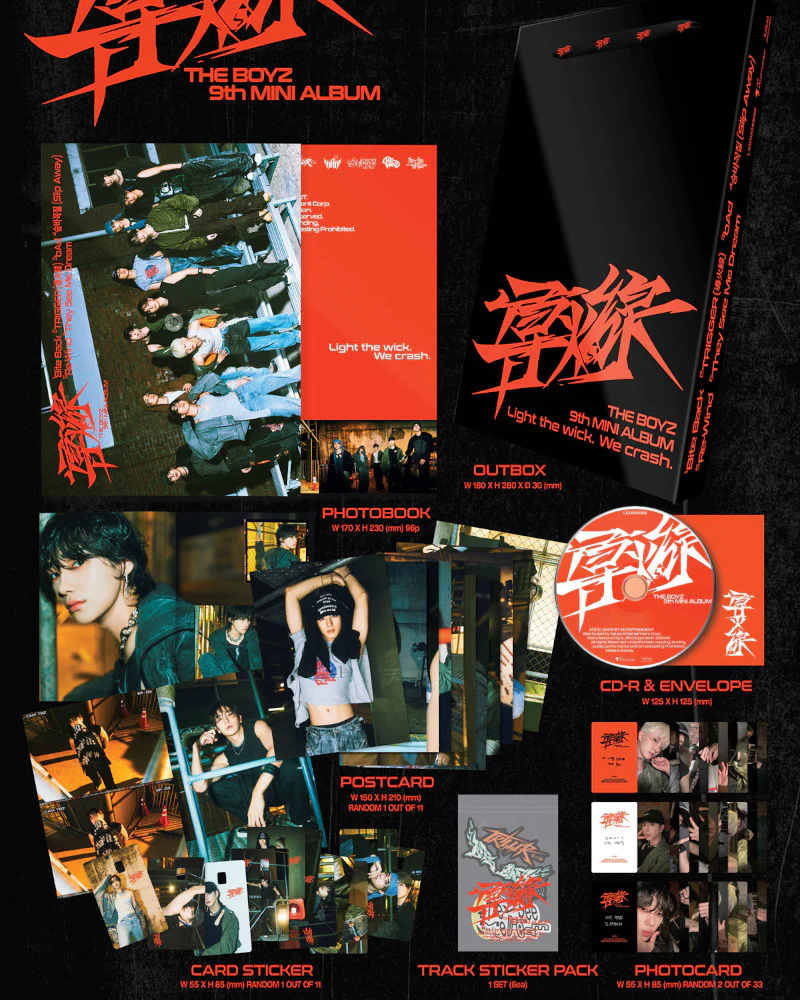 THE BOYZ - 9th Mini Album [fuse] (3 Versions) - Image 4