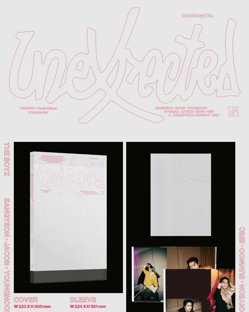 THE BOYZ - The 3rd Album 'Unexpected' (Photobook Ver.) (3 Versions) - Image 6