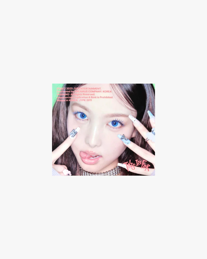 TWICE - 4th Full Album [THIS IS FOR] (DIGIPACK ver.) (9 Versions) - Image 3