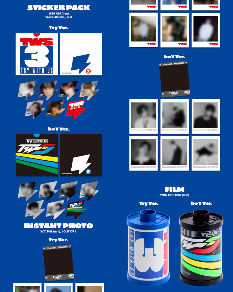 TWS - 3rd mini album ‘TRY WITH US’ (2 Versions) - Image 3