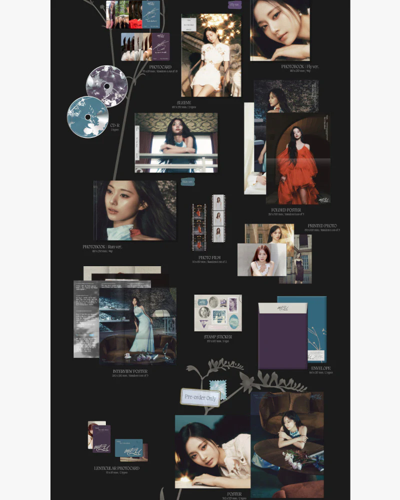 TZUYU (TWICE) - 1ST MINI ALBUM [abouTZU] (2 Versions) - Image 2