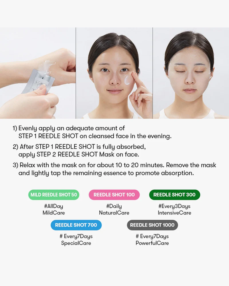 VT Reedle Shot 100 2-Step Hydrogel Mask #Procica - Image 5